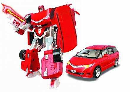 Робот из серии "Galaxy Defender" - Toyota Estima, 1:24, со светом и аксессуарами 